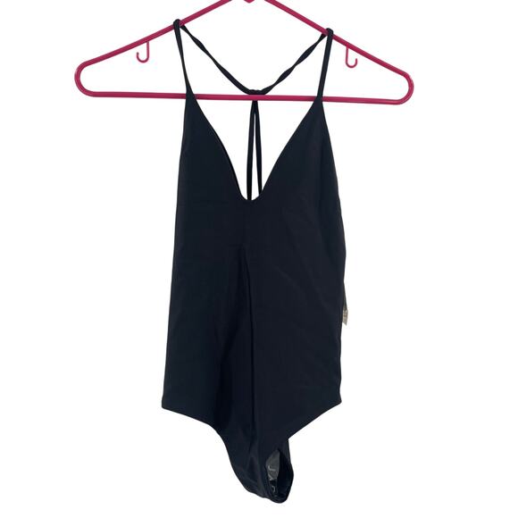 JADE SWIM Swimsuit Size Extra Small All In One Piece Black Matte NWT Swim Beach - Picture 4 of 14